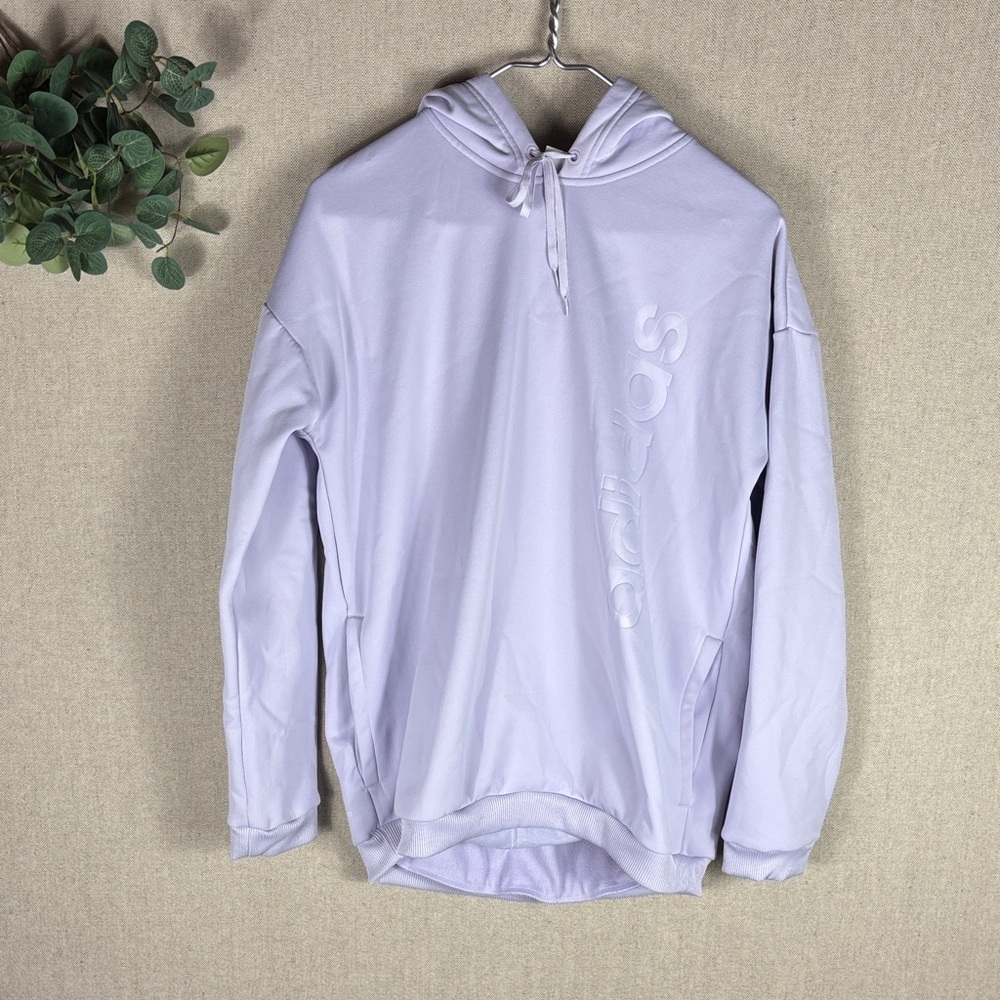 Adidas Lavender Hoodie Medium